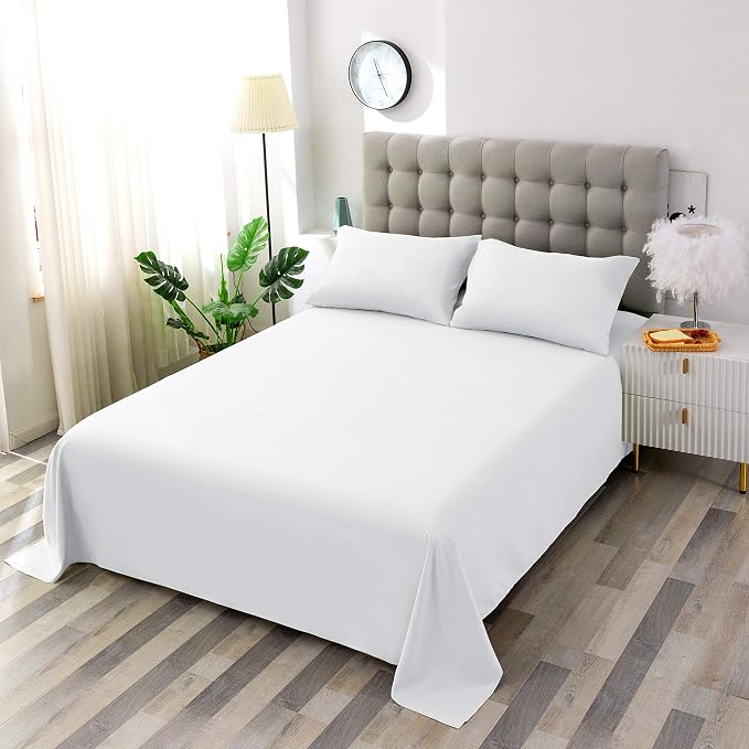Sfoothome Full Fitted Sheet Only, Brushed Microfiber, Extra Soft and Comfortable - Image 5