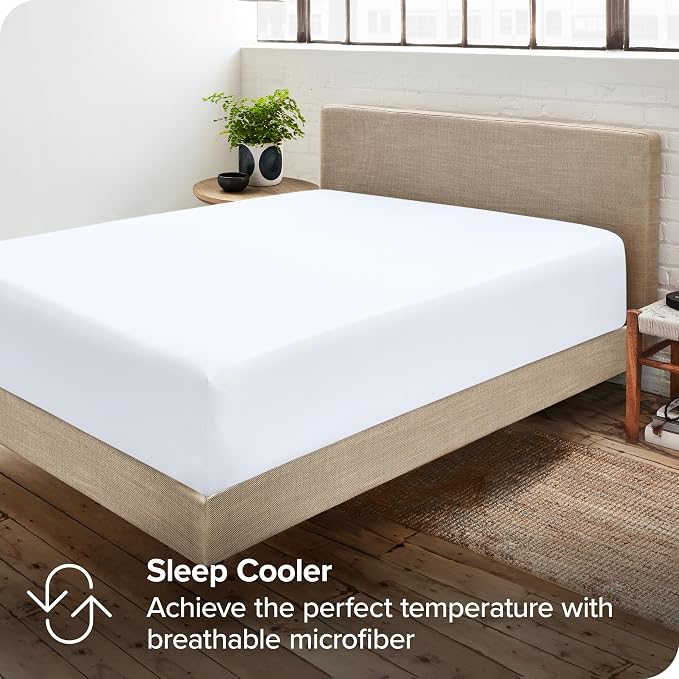 Bare Home 2-Pack Fitted Bottom Sheets Twin XL - Image 6