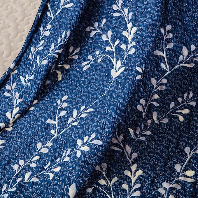 Exclusivo Mezcla 50"x 60" Quilted Throw Blanket- Microfiber Quilt Throw - Image 3
