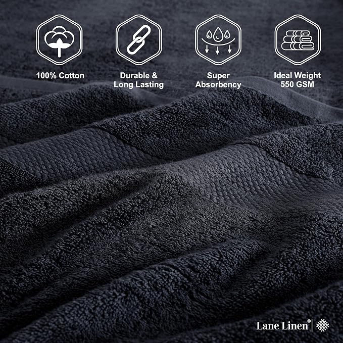 LANE LINEN Bath Towels Large - Image 6