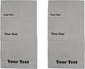 Personalize Your Towels with Custom Embroidery: Names, and Initials. Perfect by Ephesos