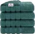 American Soft Linen Luxury 4 Piece Bath Towel Set, 600 GSM 100% Cotton Turkish by AmericanSoftLinen