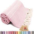 Bazaar Anatolia Turkish Beach Towel – 100% Cotton, Quick Dry, Sand Free Towel by BazaarAnatolia