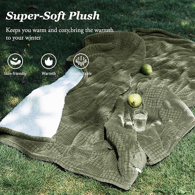 Texciting Heated Blanket Electric Blanket Throw 50''X60''-Heating Throw - Image 5
