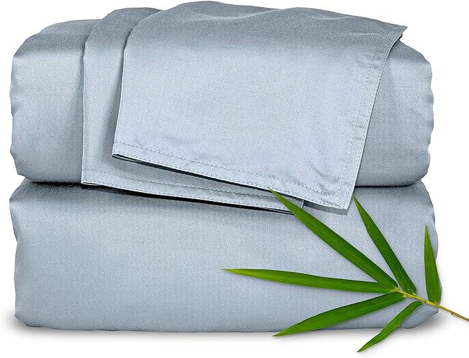 Pure Bamboo California King Sheets, Genuine 100% Organic Viscose Derived from by PureBamboo