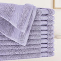 BIOWEAVES 100% Organic Cotton 700 GSM Plush Premium Washcloths 13" x 13" GOTS by BIOWEAVES