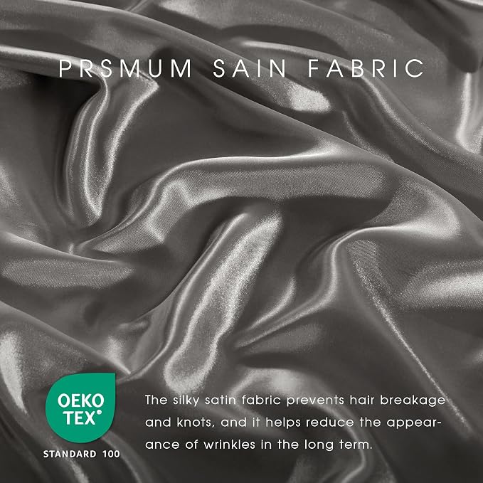 FreshCulture Satin Sheets King Size - Image 5