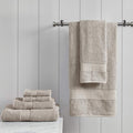 Madison Park Organic 100% Cotton Bathroom Towel Set, Hotel & Spa Quality Highly by MADISONPARK