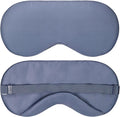Sleep Mask - Navy Gray, 100% Viscose Derived from Bamboo - Lightweight Eye Mask by VeganSilk