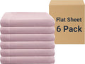 ZPECC Bulk Flat Sheets Only King Size 6 Pack, Easy Sort Top Bed Sheet by by ZPECC-ABrandThatHasBeenFocusedOnBabyProductsFor18Years