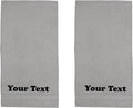 Personalize Your Towels with Custom Embroidery: Names, and Initials. Perfect by Ephesos