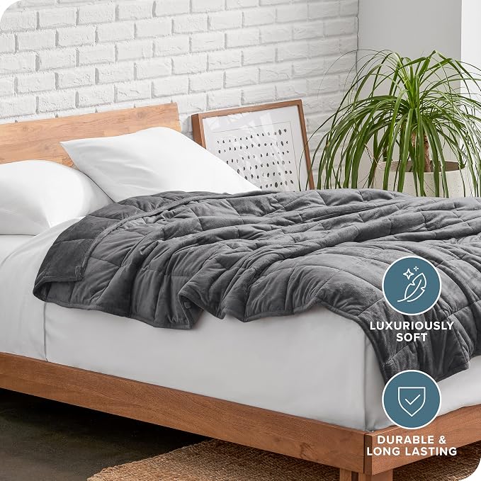 Bare Home Weighted Blanket Twin or Full Size 7lb - Image 5