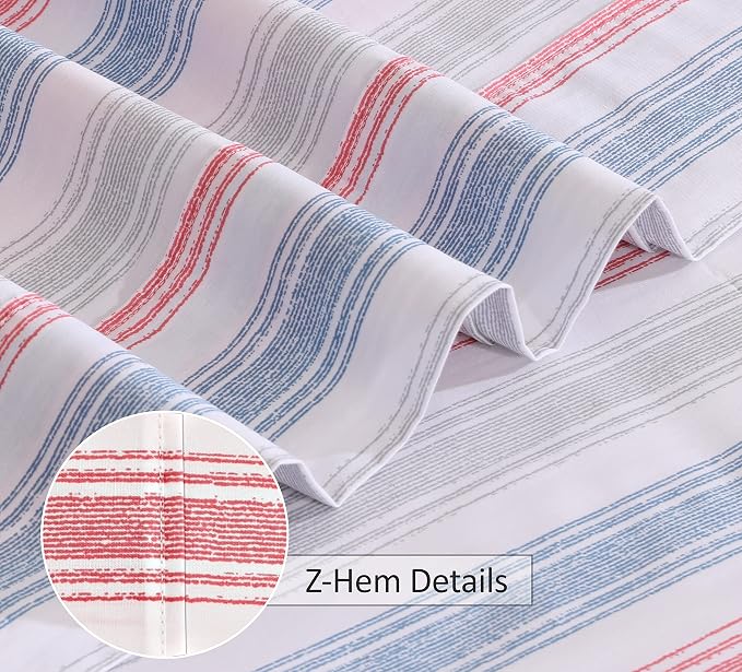 RUVANTI 100% Cotton Sheets – California King Percale Bedding, Cooling & - Image 9