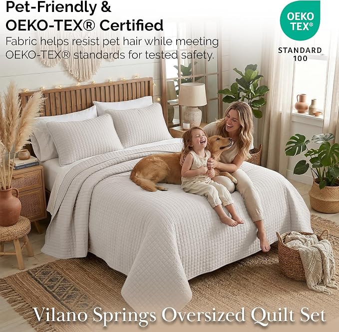 Southshore Fine Living, Inc. King Quilt Bedding Set, Quilted Coverlet Bed Spread - Image 7