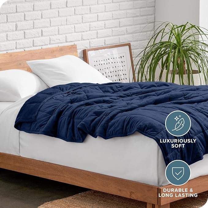 Bare Home Weighted Blanket King Size 25lb - Image 5