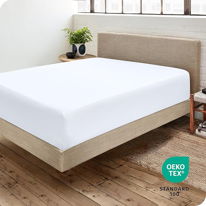 Bare Home Fitted Bottom Sheet Split Head Flex King Size - Image 5