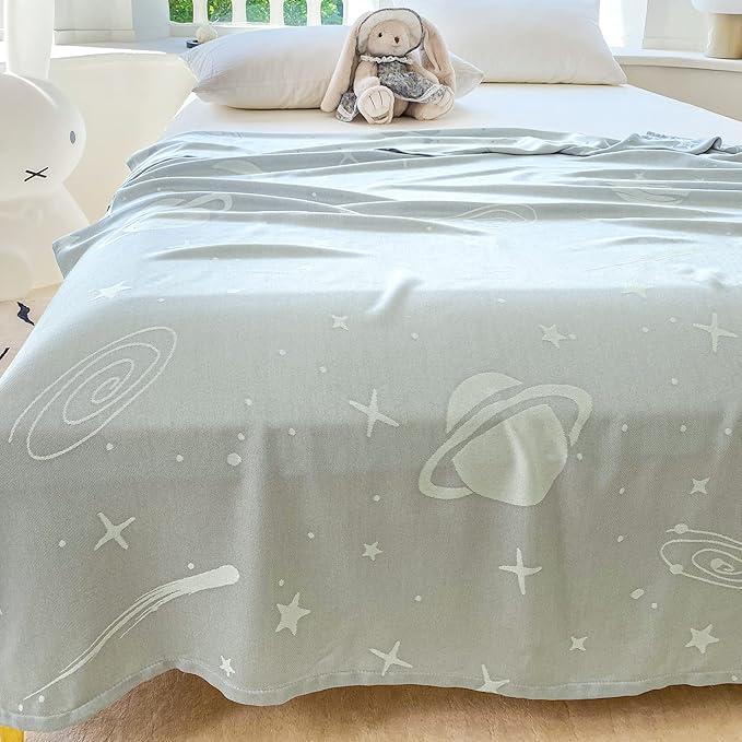 AmyHomie Cooling Blanket for Kids, Soft Comfy Summer Throw for Hot Sleepers by AmyHomie