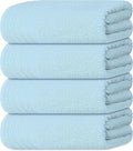 Tens Towels Pack of 4 Extra Large Bath Towels 30 x 60 Inches, 100% Cotton by TensTowels