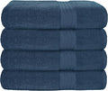 GLAMBURG Premium Cotton 4 Pack Bath Towel Set by GLAMBURG