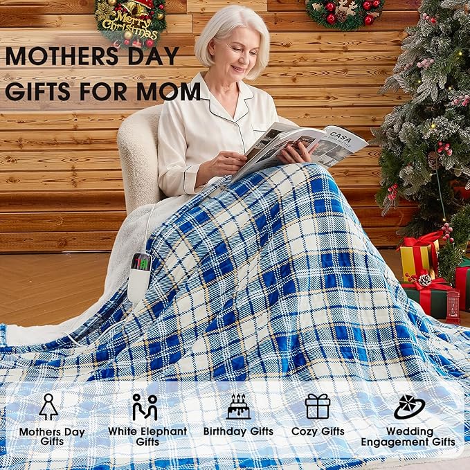 Heated Blanket Electric Throw 50X60 Heating Throw - Image 5