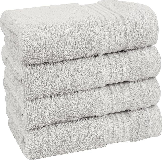Cotton Paradise 100% Cotton Turkish Washcloth Set - Image 3