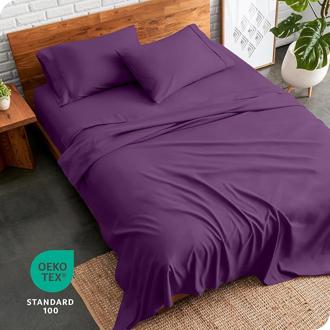 Bare Home Split Head Flex King Sheet Set - Image 8