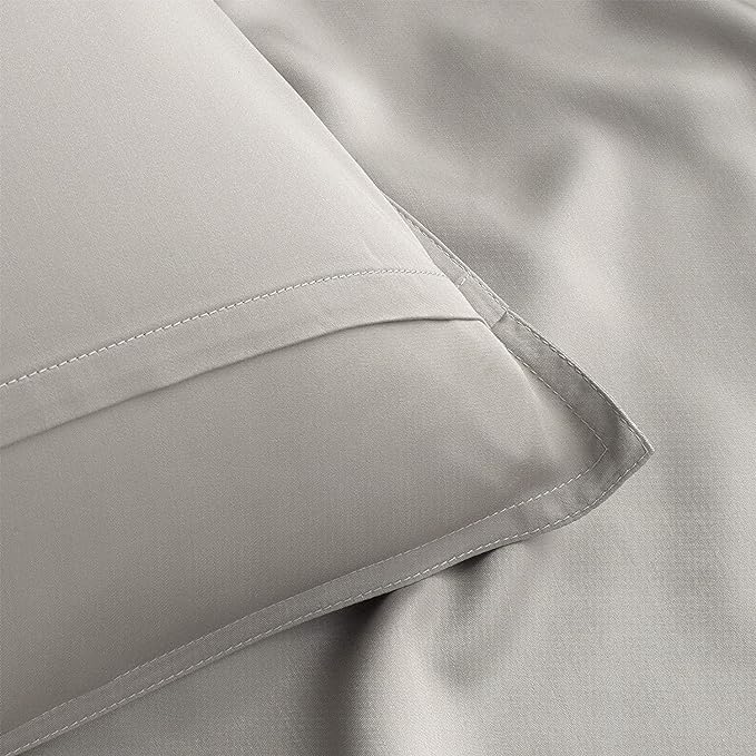 Queen Pillowcases by Pure Bamboo, Genuine 100% Organic Viscose Derived from - Image 4