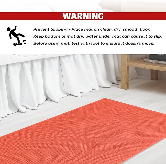 Cotton Paradise 100% Cotton Non Slip Bath Mats - Image 6
