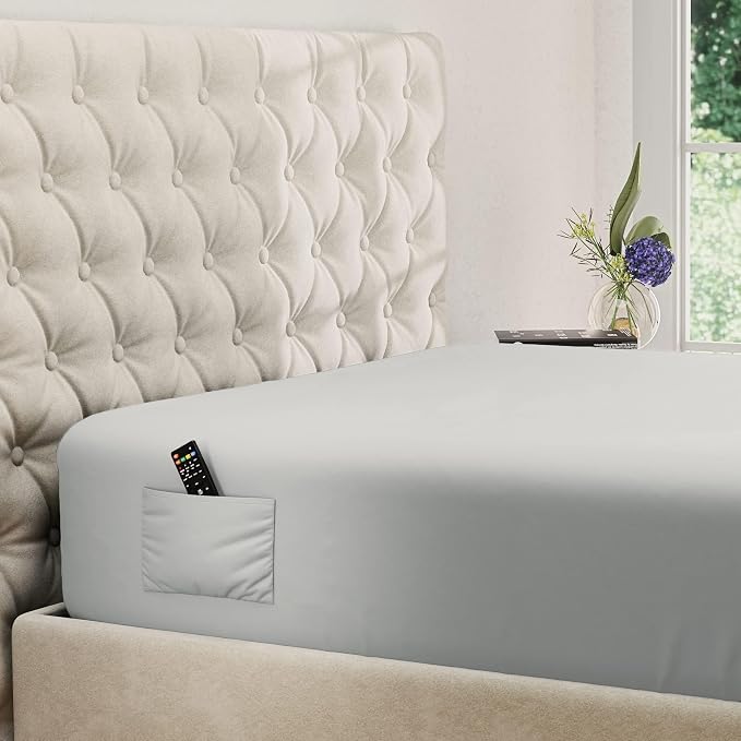 DREAMCARE Fitted Sheet Queen Size - Image 4