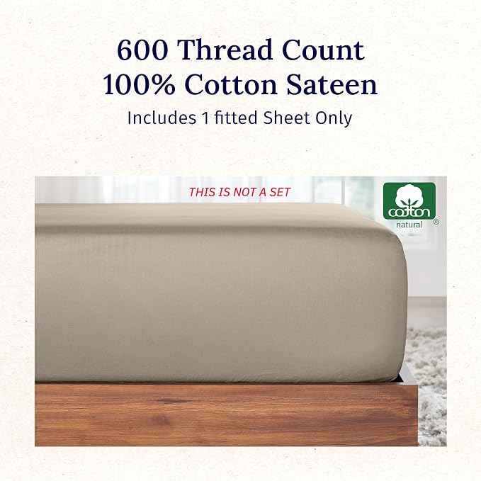 California Design Den Full Size Fitted Sheet Only - Image 4