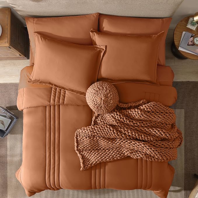 Monbix Super King Plus Size Comforter Set - Image 5