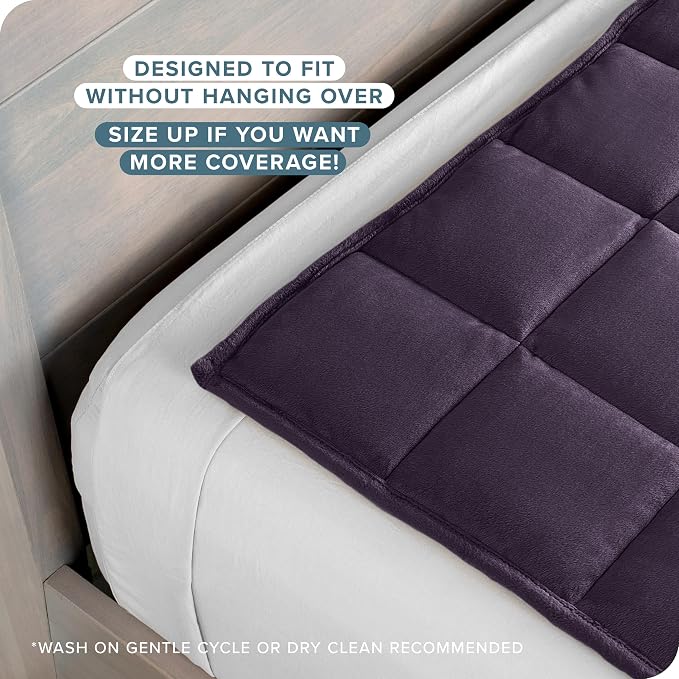 Bare Home Weighted Blanket Queen Size 17lb - Image 3