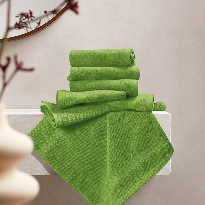 GLAMBURG Ultra Soft 12-Piece Washcloths Set 13x13-100% Ringspun Cotton - Image 3