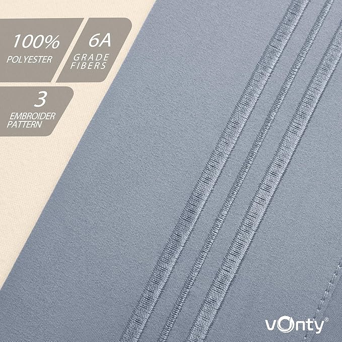 Vonty 2 Pack Queen Pillow Cases - Image 7