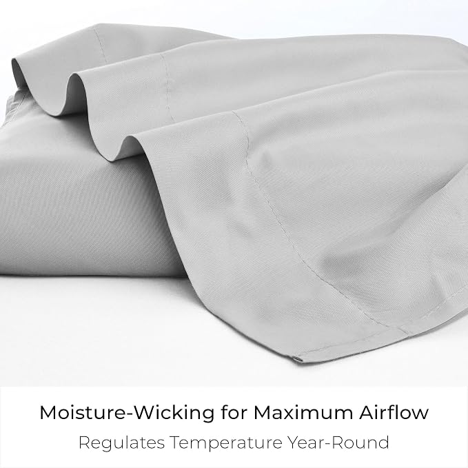 Mellanni California King Size Flat Sheet - Image 4