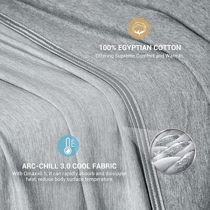 Elegear Revolutionary Cooling Blanket King Absorbs Heat to Keep Body Cool - Image 4