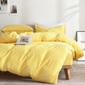 JELLYMONI 100% Natural Cotton 2pcs Striped Duvet Cover Sets, by JELLYMONI