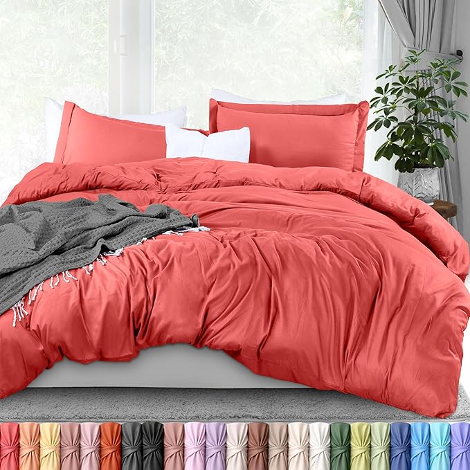 Utopia Bedding Duvet Cover Queen Size by UTOPIABEDDING
