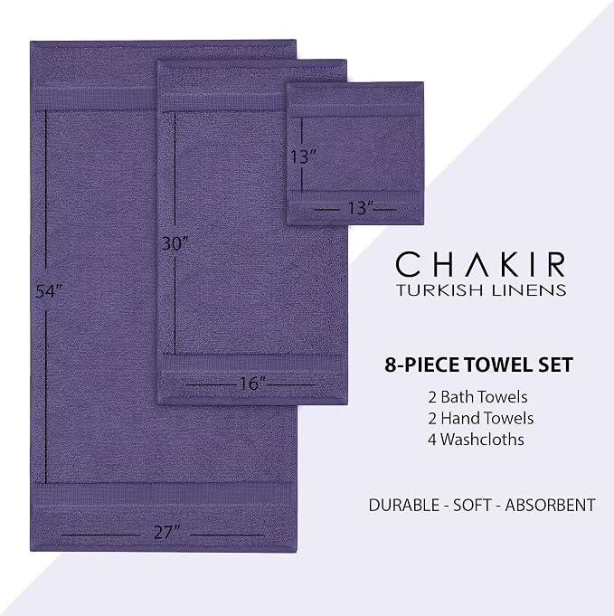 Chakir Turkish Linens | Hotel & Spa Quality 100% Cotton Premium Turkish Towels - Image 6