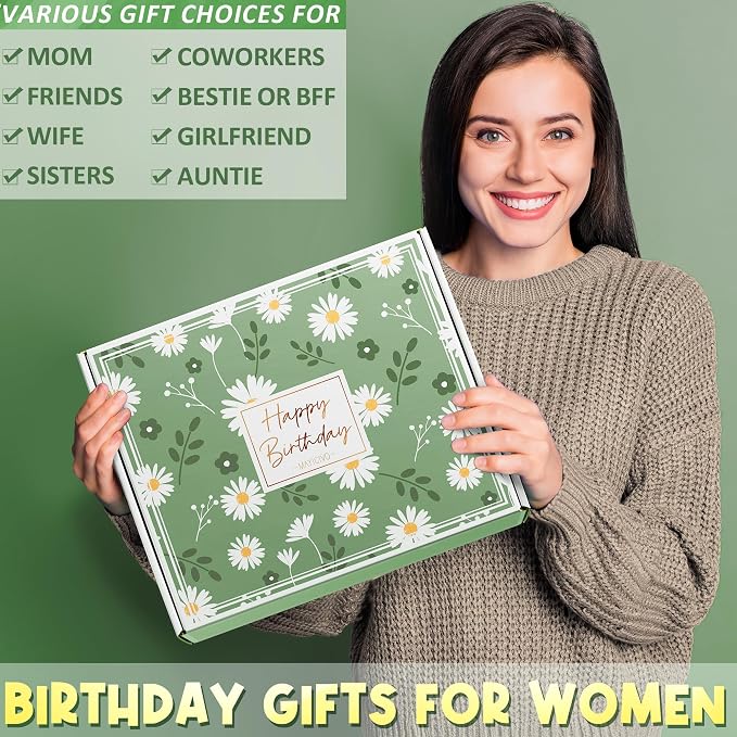 Birthday Gifts for Women Friendship, Unique Happy Birthday Gifts Basket for Mom - Image 3