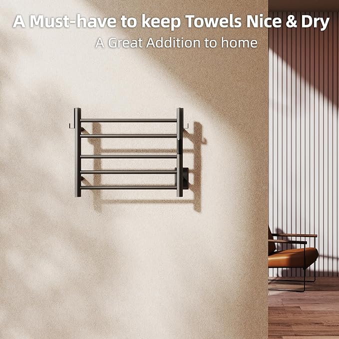P&Dlusir Towel Warmer, Heated Towel Rack - Image 5