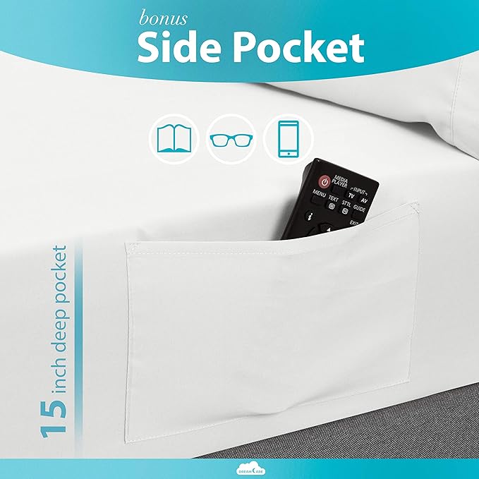 DREAMCARE Cal King Fitted Sheet Only - Image 3