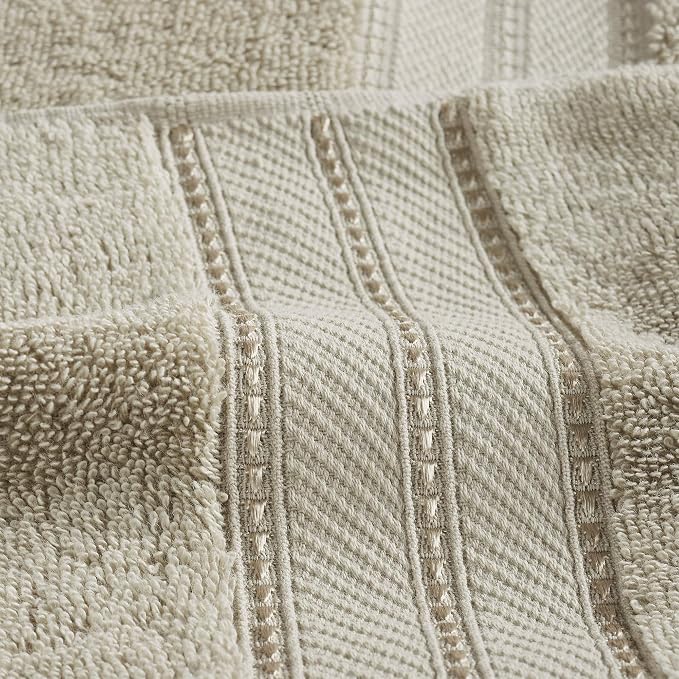 Modern Threads 4-Pack SpunLoft Bath Towel Sand 30x54 - Image 6