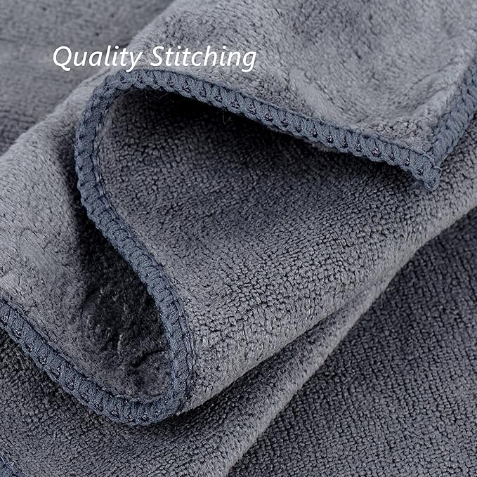 JML Large Bath Towels Set of 2, Fast Drying, Soft Super Absorbent Oversized - Image 4