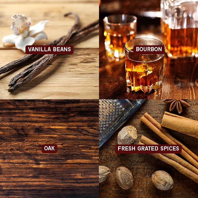DW Home Woodsmoke Bourbon Scented Candle – Smoked Vanilla, Oak Aged Bourbon & - Image 2