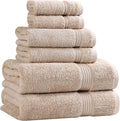 Superior Egyptian Cotton 6-Piece Towel Set, Bathroom Essentials, Towels by SUPERIOR