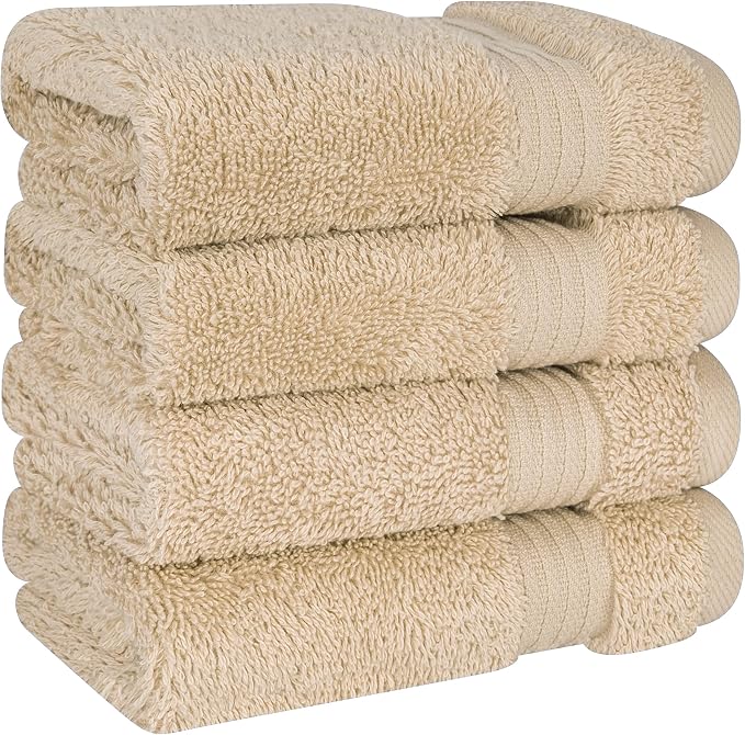 Cotton Paradise 100% Cotton Turkish Washcloth Set - Image 3
