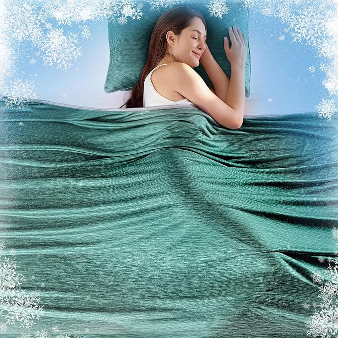 KMUSET Cooling Blanket Twin XL, Double Sided Summer Cooling Blankets by COZYBLANKETHappyHomeLife