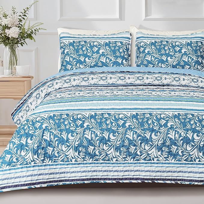 Exclusivo Mezcla Reversible Boho Quilts Queen Size by ExclusivoMezcla