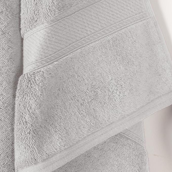 Superior Solid Egyptian Cotton Bath Towel Set - Image 3